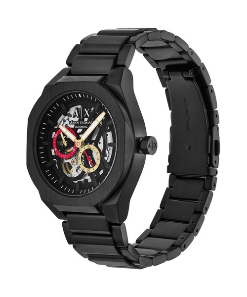 ARMANI EXCHANGE(アルマーニエクスチェンジ)の「アルマーニ・エクスチェンジ 腕時計 メンズ アナログ ステンレス AX4196(アナログ腕時計・メンズ・ブラック・FREE)」の5枚目の写真