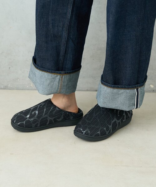 SUBU スブ】 DOTS FRANKEN STRIPE ウィンターサンダル（サンダル