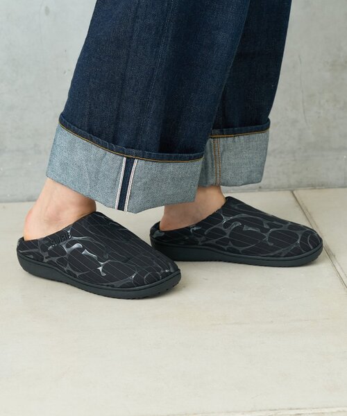 SUBU スブ】 DOTS FRANKEN STRIPE ウィンターサンダル（サンダル