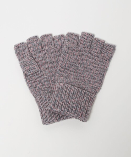 UNITED ARROWS（ユナイテッドアローズ）の「ミックス フィンガーレス グローブ（手袋・メンズ・オリーブ/ブラック/グレー系/ネイビー・FREE）」の3枚目の写真