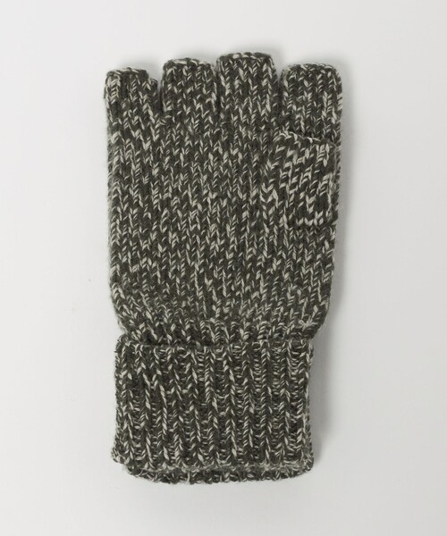 UNITED ARROWS（ユナイテッドアローズ）の「ミックス フィンガーレス グローブ（手袋・メンズ・オリーブ/ブラック/グレー系/ネイビー・FREE）」の5枚目の写真