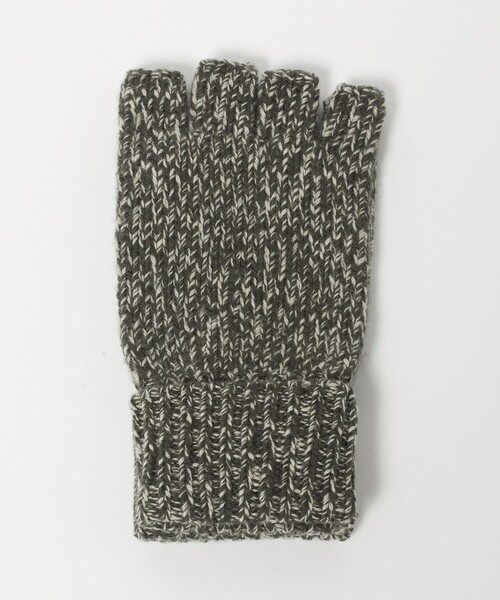 UNITED ARROWS（ユナイテッドアローズ）の「ミックス フィンガーレス グローブ（手袋・メンズ・オリーブ/ブラック/グレー系/ネイビー・FREE）」の6枚目の写真