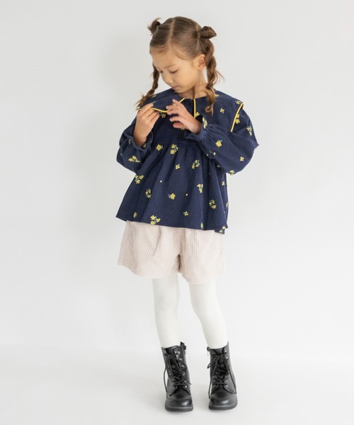 BRANSHES（ブランシェス）の「コーデュロイショートパンツ（その他パンツ・キッズ・ブラック/ブラウン/ピンクベージュ・130/120/80/100/90/110/140/150）」の12枚目の写真