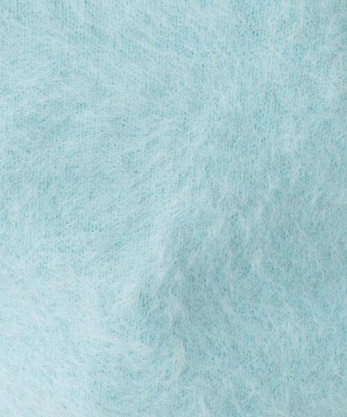 UNTITLED(アンタイトル)の「【ふわふわニット/前後2WAY】フォックスカシミヤカーディガン(カーディガン/ボレロ・レディース・ライトグレー/ライトグリーン/ブラウン系/ナチュラル・00/02/04/44/48)」の18枚目の写真