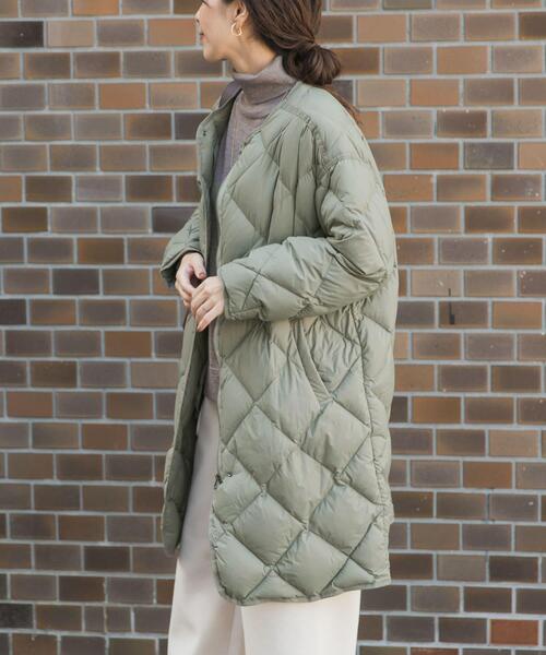 ライトダウンキルトロングコート（ダウンジャケット/コート）｜URBAN