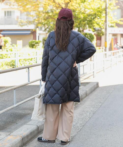 ライトダウンキルトロングコート（ダウンジャケット/コート）｜URBAN