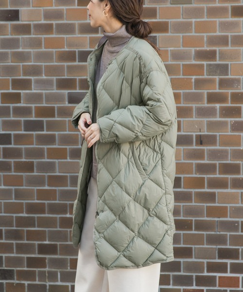 ライトダウンキルトロングコート（ダウンジャケット/コート）｜URBAN