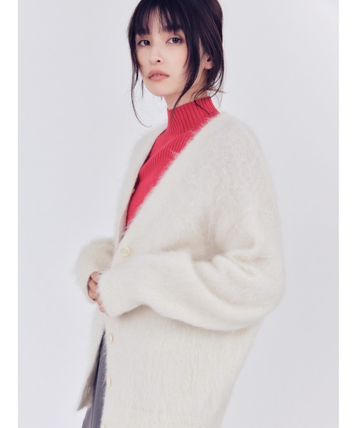 スーリーアルパカVネックカーディガン（カーディガン/ボレロ）｜FRAY