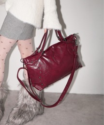 IMARI（イマリ）の「【 IMARI / イマリ 】 ヴィンテージライク スタッズ ショルダーバッグ #（ショルダーバッグ）」