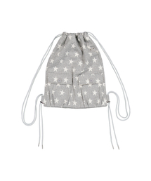 SETUP-EXE（セットアップイーエックスイー）の「STAR POCKET GYM SACK / MELANGE GRAY（バックパック/リュック）」