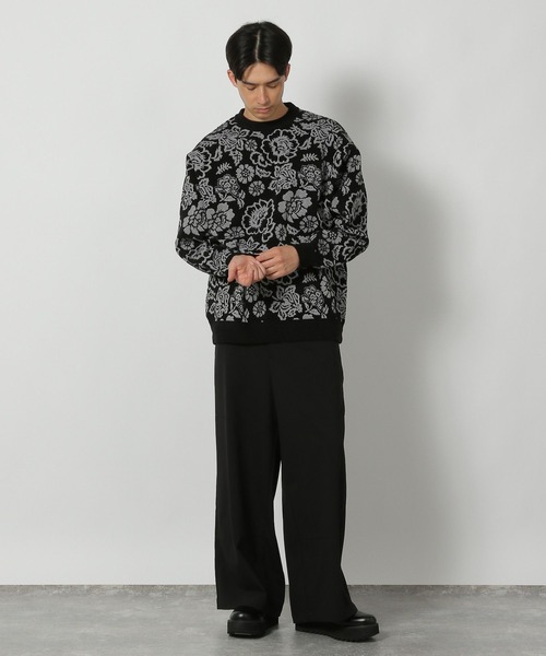 LAKOLE（ラコレ）の「モール花柄ニットプルオーバー / 574339（ニット