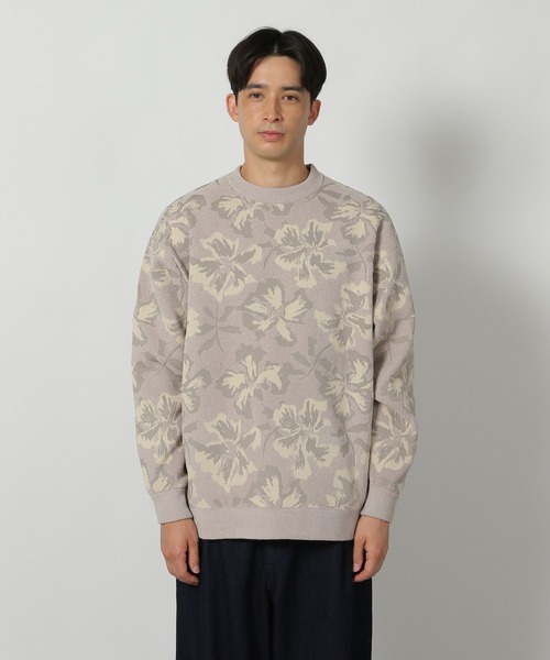 LAKOLE（ラコレ）の「モール花柄ニットプルオーバー / 574339（ニット