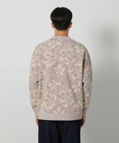 LAKOLE(ラコレ)の「モール花柄ニットプルオーバー / 574339(ニット/セーター・メンズ・ブラック/ブルー/ベージュ・LARGE/MEDIUM)」の12枚目の写真