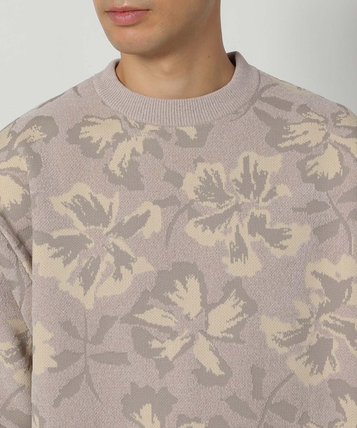 LAKOLE（ラコレ）の「モール花柄ニットプルオーバー / 574339（ニット