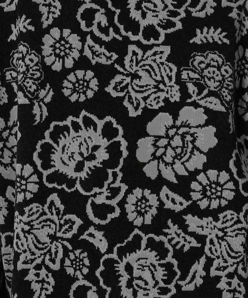 LAKOLE(ラコレ)の「モール花柄ニットプルオーバー / 574339(ニット/セーター・メンズ・ブラック/ブルー/ベージュ・LARGE/MEDIUM)」の17枚目の写真