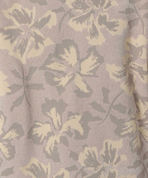 LAKOLE(ラコレ)の「モール花柄ニットプルオーバー / 574339(ニット/セーター・メンズ・ブラック/ブルー/ベージュ・LARGE/MEDIUM)」の18枚目の写真