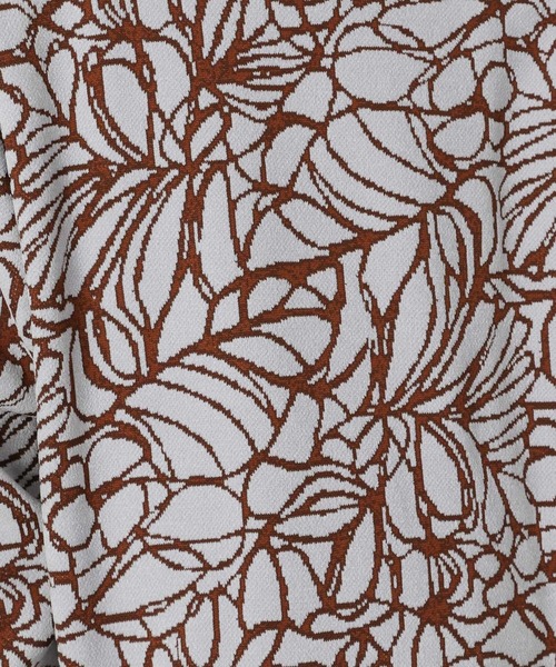 LAKOLE(ラコレ)の「モール花柄ニットプルオーバー / 574339(ニット/セーター・メンズ・ブラック/ブルー/ベージュ・LARGE/MEDIUM)」の19枚目の写真