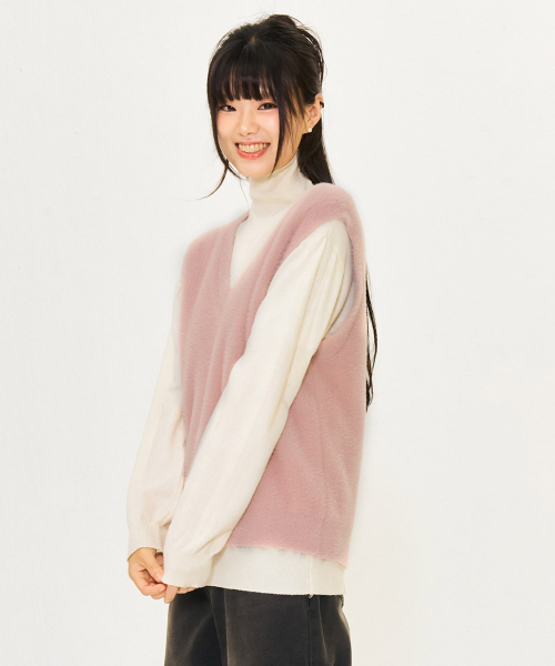 CHASECULT(チェイスカルト)の「女性ウィングサベスト-ピンク(ベスト・レディース・ピンク・FRE)」の2枚目の写真