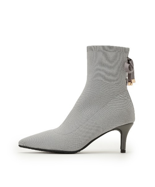 WILLSELECTION(ウィルセレクション)の「レースアップリボンソックスブーツ(ブーツ・レディース・ブラック/グレー/ブラウン・LARGE/MEDIUM)」の12枚目の写真