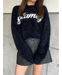 EGOIST | ロゴシャギーニットトップス(ニット/セーター)