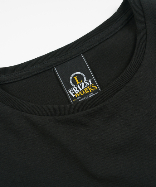 FRIZMWORKS（フリズムワークス）の「POCKET LOOP TEE _ BLACK（Tシャツ/カットソー・メンズ・その他・SMALL/MEDIUM/LARGE）」の4枚目の写真