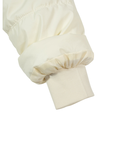 MOAA(モア)の「Glossy pu-leather Puffer (IVORY)(ダウンジャケット/コート・レディース・その他・SMALL/MEDIUM)」の5枚目の写真