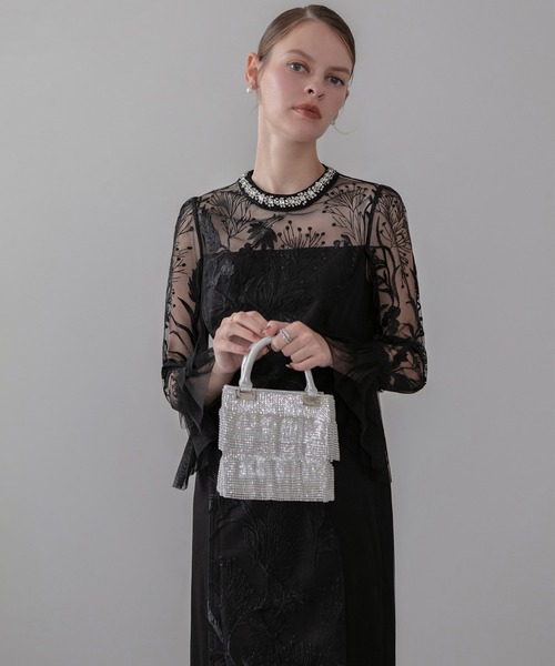 Leja（レジャ）の「【LEJA】フラワーレースジュエルカラーIライン