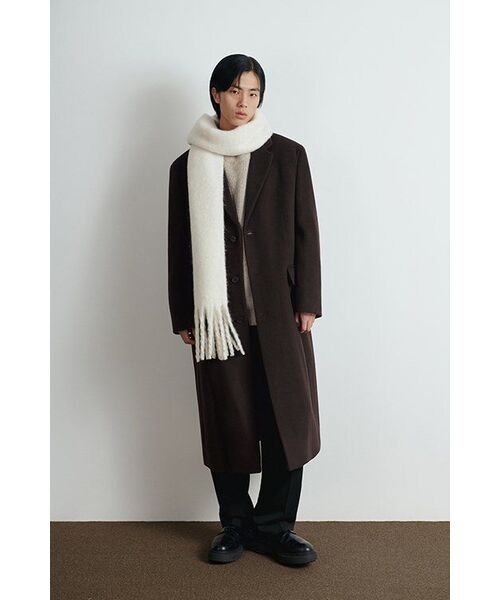 MUSINSA STANDARD（ムシンサスタンダード）の「オーバーサイズリブクルーネックニット[オートミール]（ニット/セーター・メンズ・その他・SMALL/MEDIUM/LARGE/X-LARGE/XX-LARGE）」の10枚目の写真