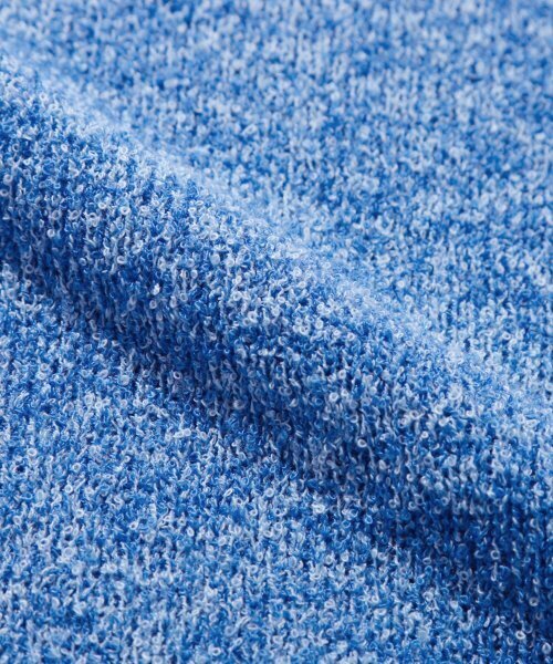 TRILLION(トリリオン)の「ウォッシャブルブックルカラー 半袖ニット(MELANGE BLUE)(Tシャツ/カットソー・レディース・その他・MEDIUM/LARGE/X-LARGE)」の10枚目の写真