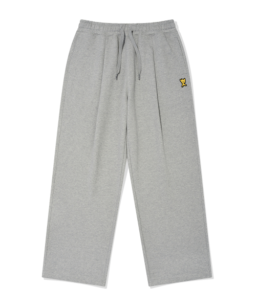 Wacky WiLLy（ワッキーウィリー）の「ワンタックワイドスウェットパンツグレー（スウェットパンツ・レディース・その他・SMALL/MEDIUM/LARGE/X-LARGE）」の2枚目の写真