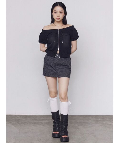 EMODA(エモダ)の「ウェッジヒールカバーサンダル(サンダル・レディース・ブラック/ブルー・SMALL/MEDIUM/LARGE)」の10枚目の写真