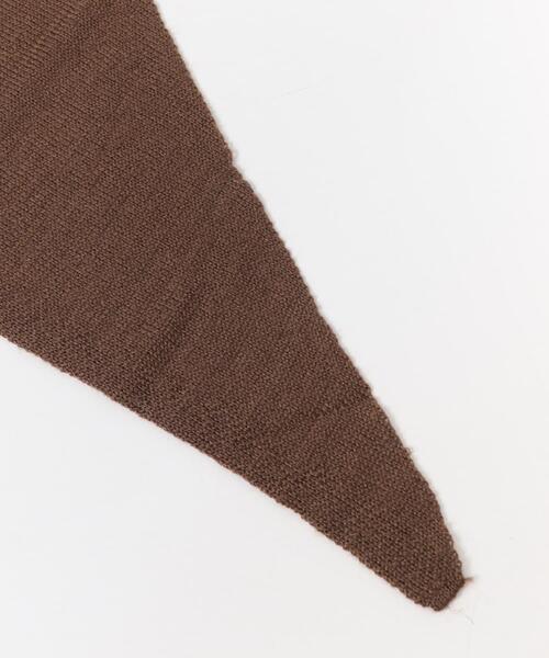 URBAN RESEARCH DOORS(アーバンリサーチドアーズ)の「ウールアクリルニットストール(ストール/ショール・レディース・グレー/ピンク/ブラウン・ONE)」の9枚目の写真