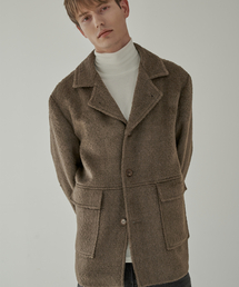 TRIP LE SENS（トリップ ル センス）の「ALPACA JACKET_KHAKI（ダッフルコート）」