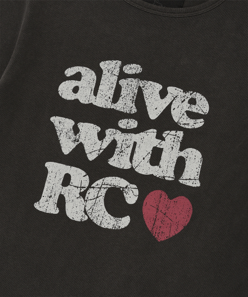 Retriever Club（レトリーバークラブ）の「ALIVE CROP TEE [PIGMENT BLACK]（Tシャツ/カットソー・レディース・その他・SMALL/MEDIUM）」の5枚目の写真