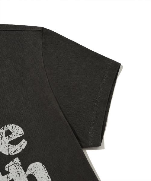 Retriever Club（レトリーバークラブ）の「ALIVE CROP TEE [PIGMENT BLACK]（Tシャツ/カットソー・レディース・その他・SMALL/MEDIUM）」の6枚目の写真