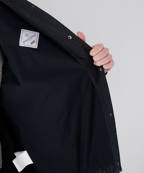 WHITE MOUNTAINEERING(ホワイトマウンテニアリング)の「【White Mountaineering / ホワイトマウンテニアリング】WOOL COACH JACKET(ブルゾン・メンズ・ブラック/ダークグレー・0/1/2)」の11枚目の写真