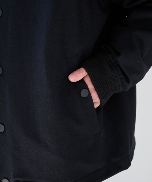 WHITE MOUNTAINEERING(ホワイトマウンテニアリング)の「【White Mountaineering / ホワイトマウンテニアリング】WOOL COACH JACKET(ブルゾン・メンズ・ブラック/ダークグレー・0/1/2)」の4枚目の写真