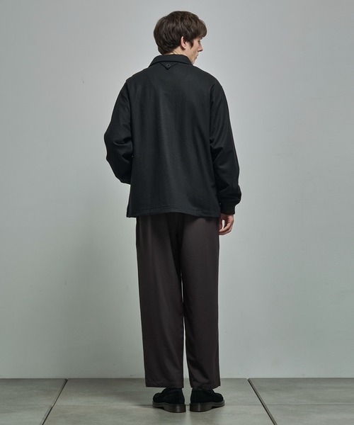 WHITE MOUNTAINEERING(ホワイトマウンテニアリング)の「【White Mountaineering / ホワイトマウンテニアリング】WOOL COACH JACKET(ブルゾン・メンズ・ブラック/ダークグレー・0/1/2)」の15枚目の写真