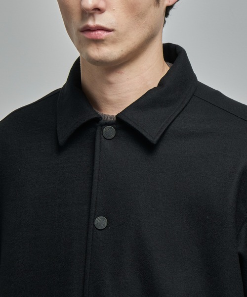 WHITE MOUNTAINEERING(ホワイトマウンテニアリング)の「【White Mountaineering / ホワイトマウンテニアリング】WOOL COACH JACKET(ブルゾン・メンズ・ブラック/ダークグレー・0/1/2)」の16枚目の写真