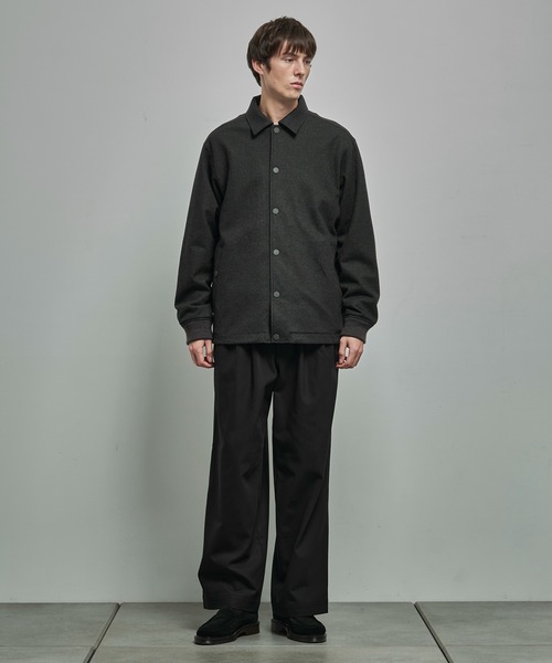 WHITE MOUNTAINEERING(ホワイトマウンテニアリング)の「【White Mountaineering / ホワイトマウンテニアリング】WOOL COACH JACKET(ブルゾン・メンズ・ブラック/ダークグレー・0/1/2)」の19枚目の写真