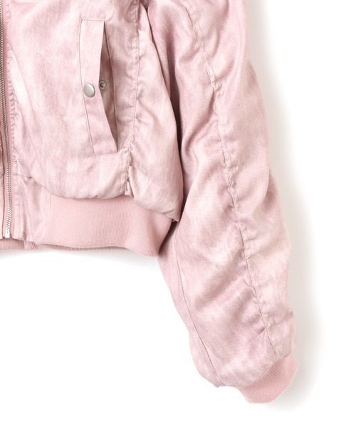 atmos pink（アトモスピンク）の「atmos pink Faux Fur Hooded Jacket / アトモス ピンク フォー ファー フーデッド ジャケット（その他アウター・レディース・ブラック/ベージュ/ピンク・FREE）」の7枚目の写真