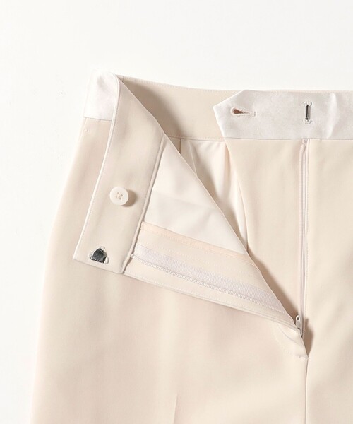 Demi-Luxe BEAMS（デミルクス ビームス）の「【オフィスカジュアル・セレモニー】ストレート クリース パンツ（その他パンツ・レディース・ネイビー/アイボリー・36/38）」の6枚目の写真