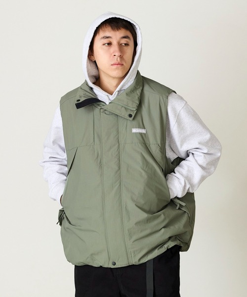 Columbia(コロンビア)の「Columbia/コロンビア BOWL TO DOME VEST ベスト(ベスト・メンズ・グレー/カーキ/パープル・L/XL/M)」の1枚目の写真