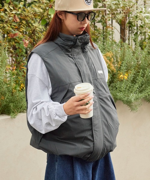 Columbia(コロンビア)の「Columbia/コロンビア BOWL TO DOME VEST ベスト(ベスト・メンズ・グレー/カーキ/パープル・L/XL/M)」の6枚目の写真