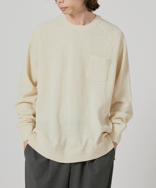 FLISTFIA Wool Long Sleeve Pull Over WL02016 — шерстяной пуловер, летняя коллекция