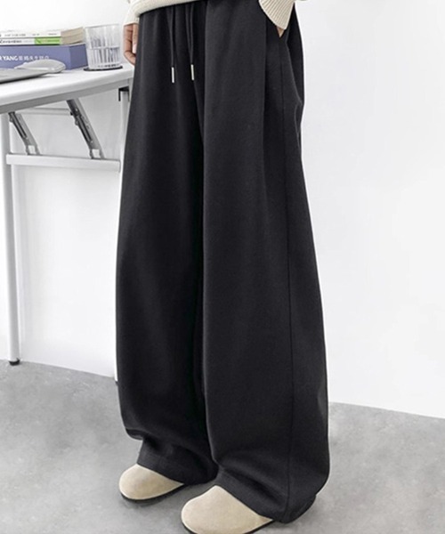 Flugge(フラッジー)の「ベーシックスウェットパンツ(スウェットパンツ・レディース・ブラック/グレー・LARGE/MEDIUM)」の1枚目の写真