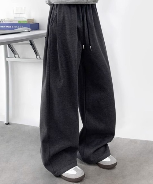 Flugge(フラッジー)の「ベーシックスウェットパンツ(スウェットパンツ・レディース・ブラック/グレー・LARGE/MEDIUM)」の6枚目の写真