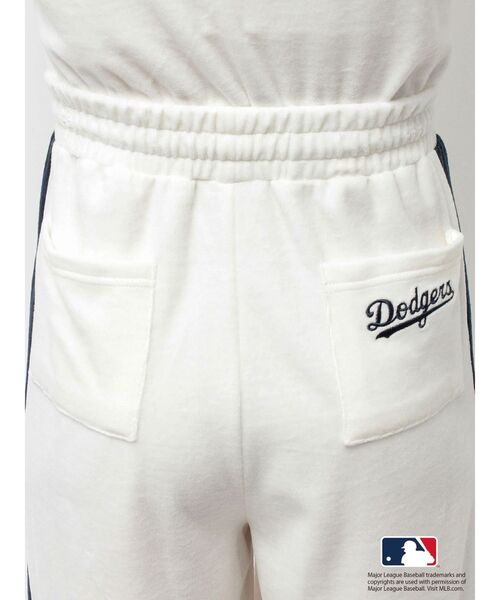 GYDA（ジェイダ）の「GYDA［MLB］2ラインワイドパンツ（その他パンツ・レディース・ブラック/オフホワイト/ブラウン・FREE）」の10枚目の写真