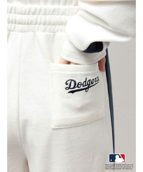 GYDA（ジェイダ）の「GYDA［MLB］2ラインワイドパンツ（その他パンツ・レディース・ブラック/オフホワイト/ブラウン・FREE）」の11枚目の写真