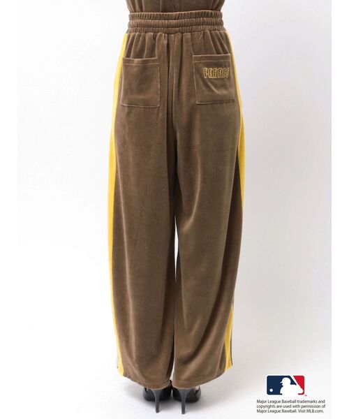 GYDA（ジェイダ）の「GYDA［MLB］2ラインワイドパンツ（その他パンツ・レディース・ブラック/オフホワイト/ブラウン・FREE）」の16枚目の写真